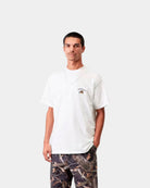 T-shirt Homem Carhartt WIP Animated Ducks Branca Carhartt 