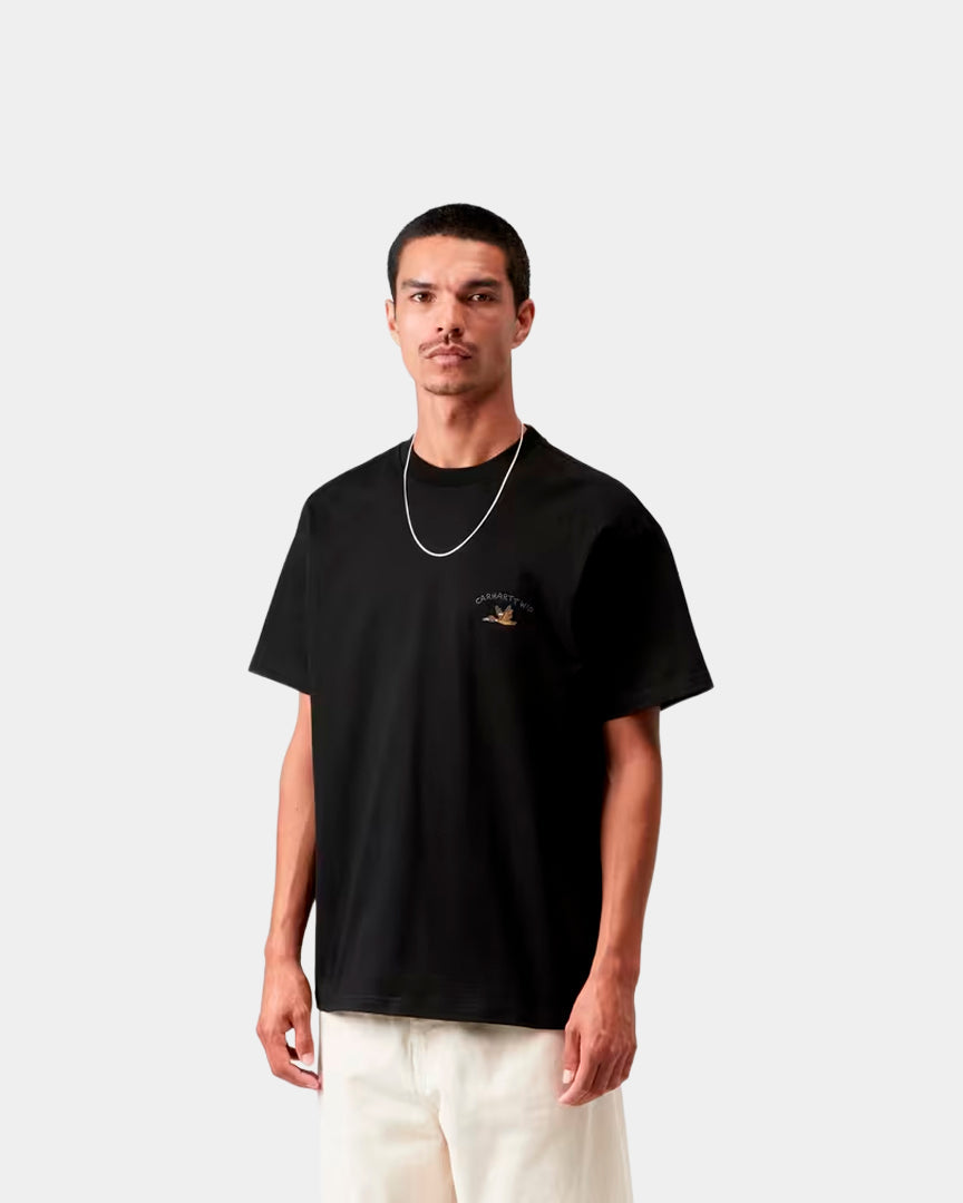 T-shirt Homem Carhartt WIP Animated Ducks Preta Carhartt 