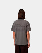 T-shirt Homem Carhartt WIP Boxed Cinza Carhartt 