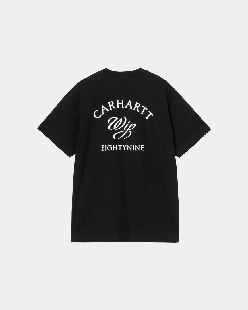 T-shirt Homem Carhartt WIP Eightynine Preta