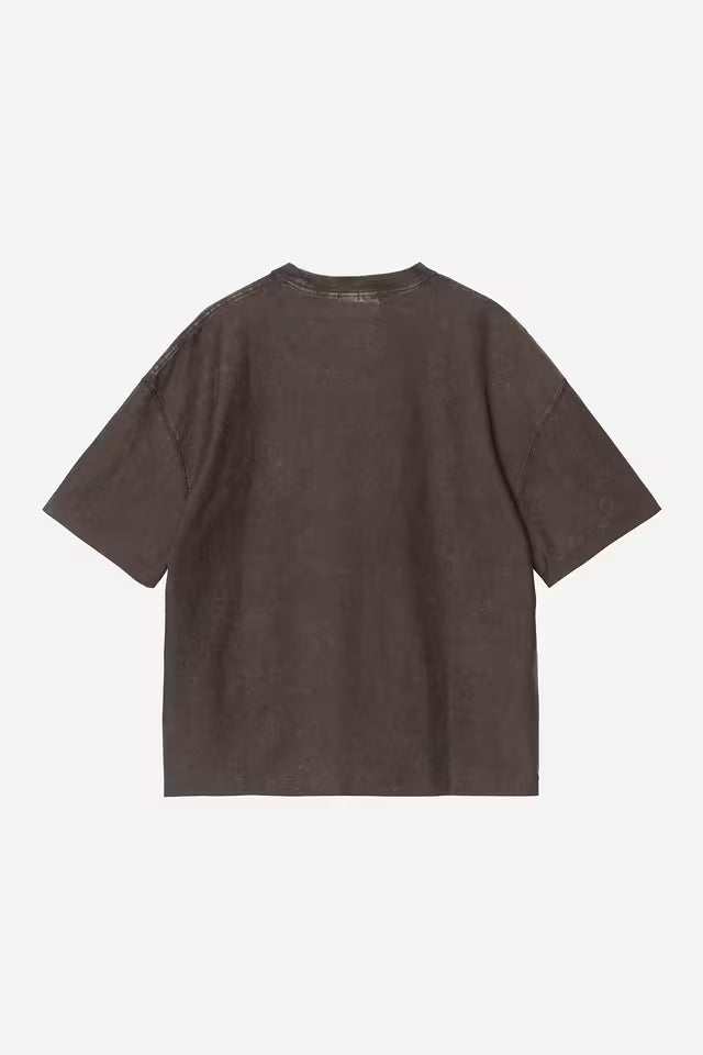 T-shirt Homem Carhartt WIP Lambert Castanha Carhartt 