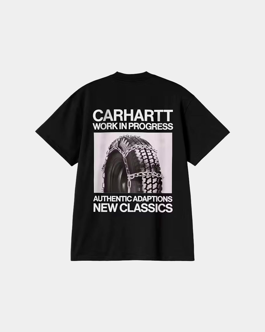 T-shirt Homem Carhartt WIP Sean Hamilton 03 Preta