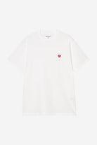 T-shirt Homem Carhartt WIP Small Heart Branca Carhartt 