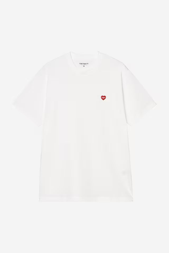 T-shirt Homem Carhartt WIP Small Heart Branca Carhartt 