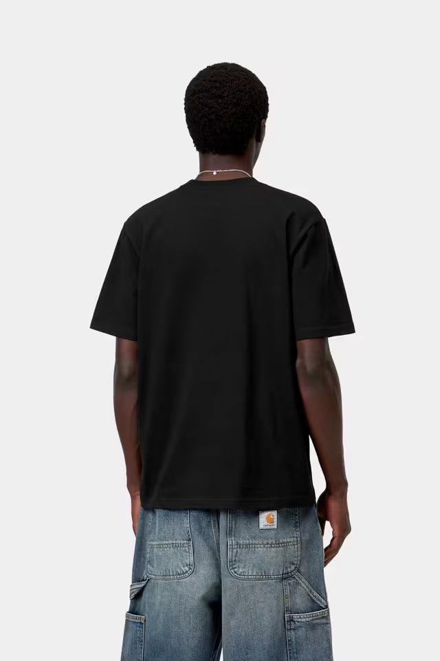 T-shirt Homem Carhartt WIP Small Heart Preta Carhartt 