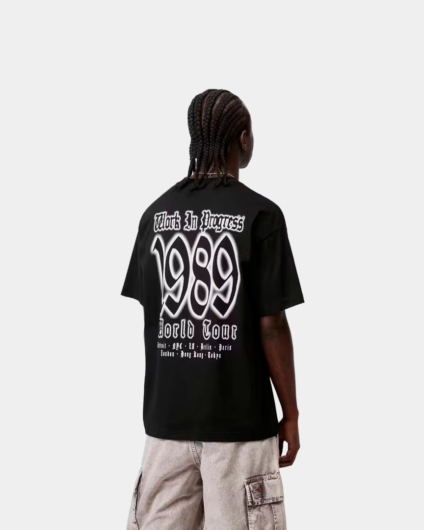 T-shirt Homem Carhartt WIP World Tour Preta Carhartt 
