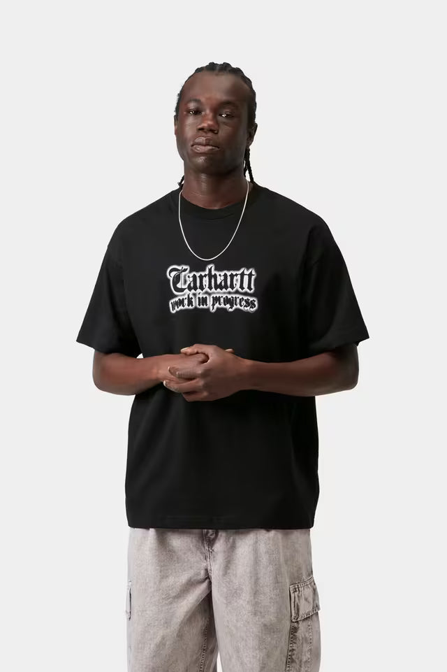T-shirt Homem Carhartt WIP World Tour Preta Carhartt 