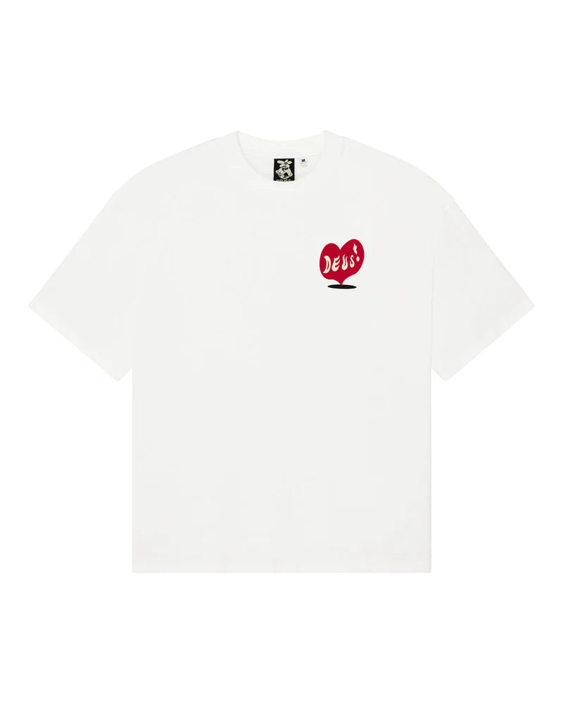 T-shirt Homem Deus Ex Machina Deep Cut Branca Deus Ex Machina 