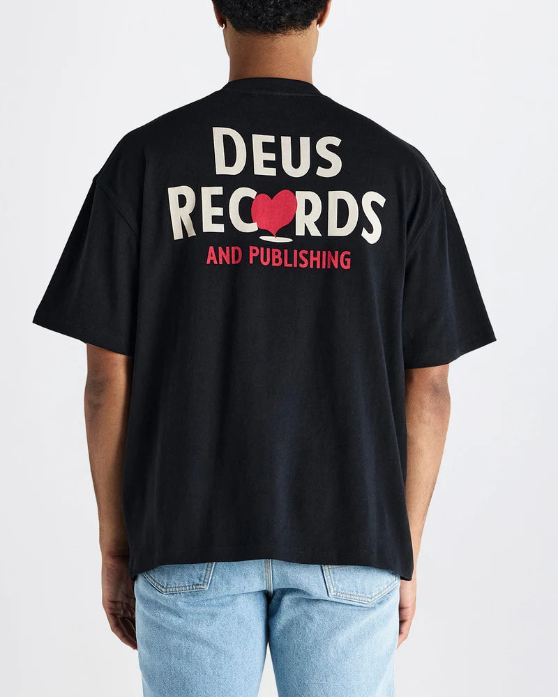 T-shirt Homem Deus Ex Machina Deep Cut Preta Deus Ex Machina 