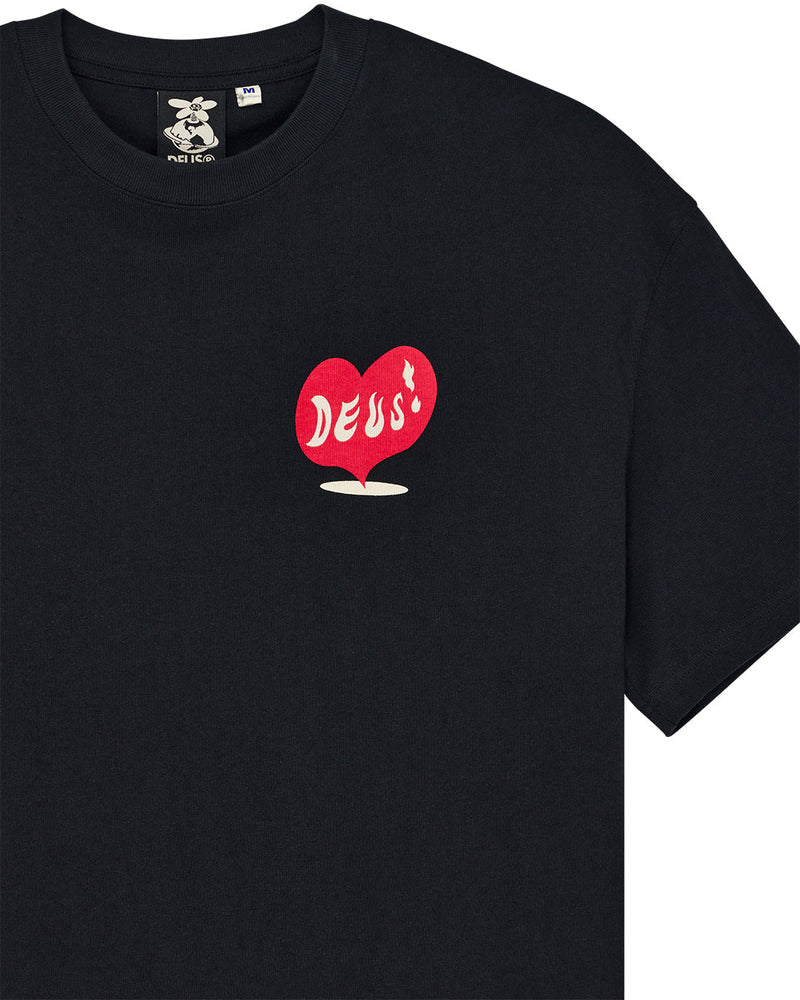 T-shirt Homem Deus Ex Machina Deep Cut Preta Deus Ex Machina 
