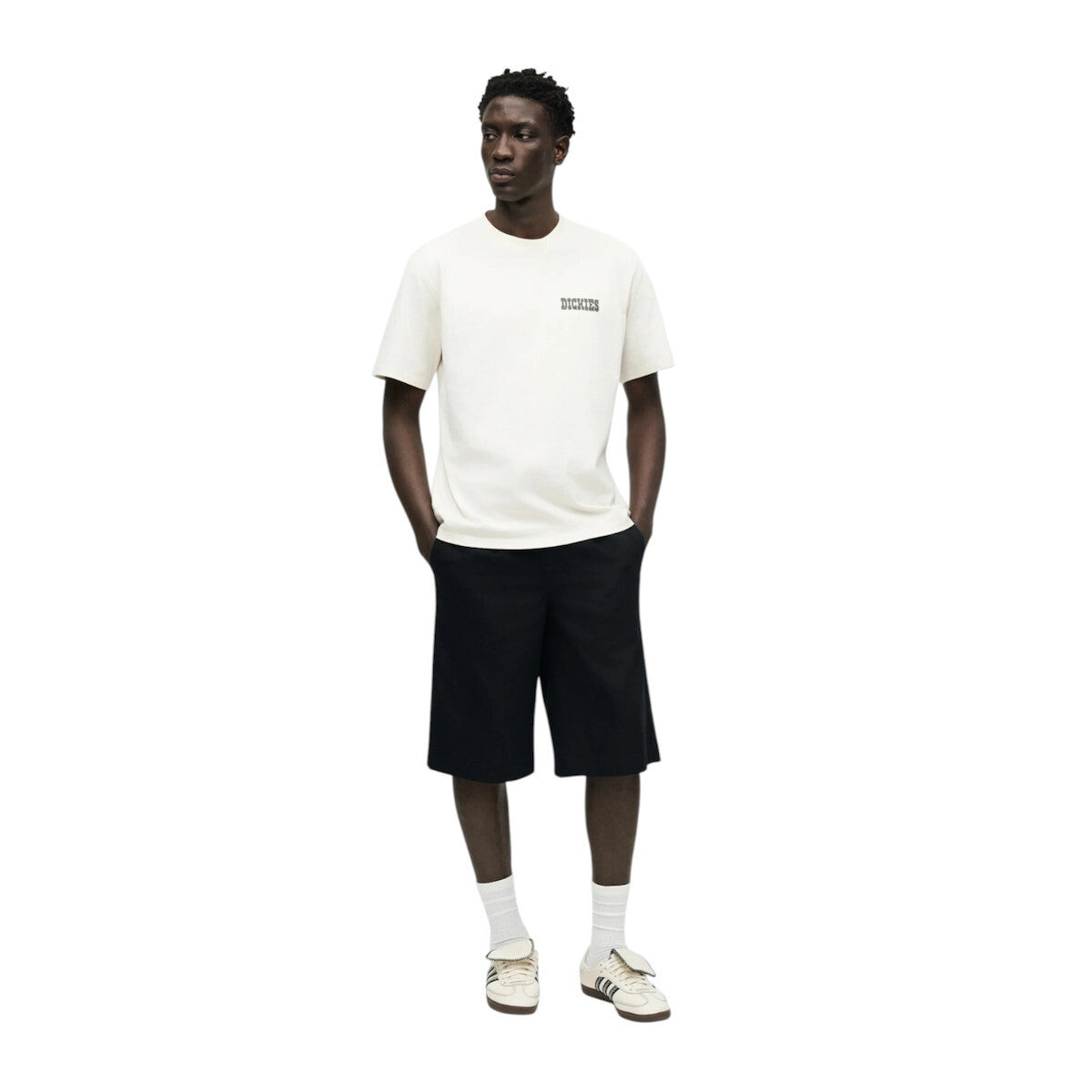T-shirt Homem Dickies Buchtell Bege Dickies 