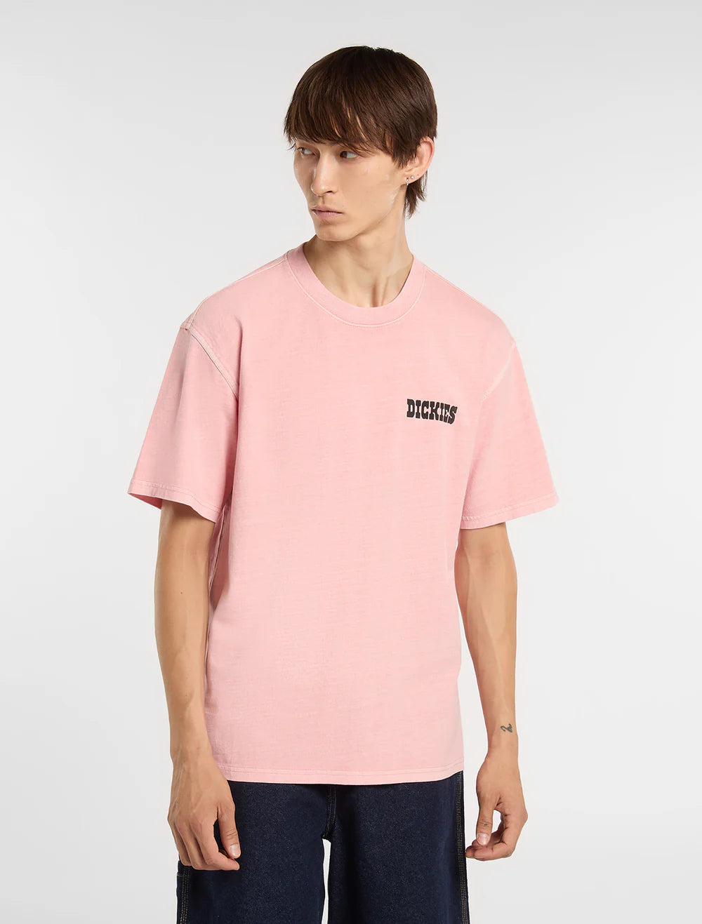 T-shirt Homem Dickies Buchtell Rosa Dickies 