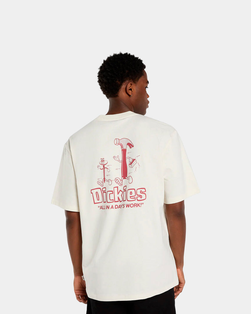 T-shirt Homem Dickies Fairlawn Bege Dickies 