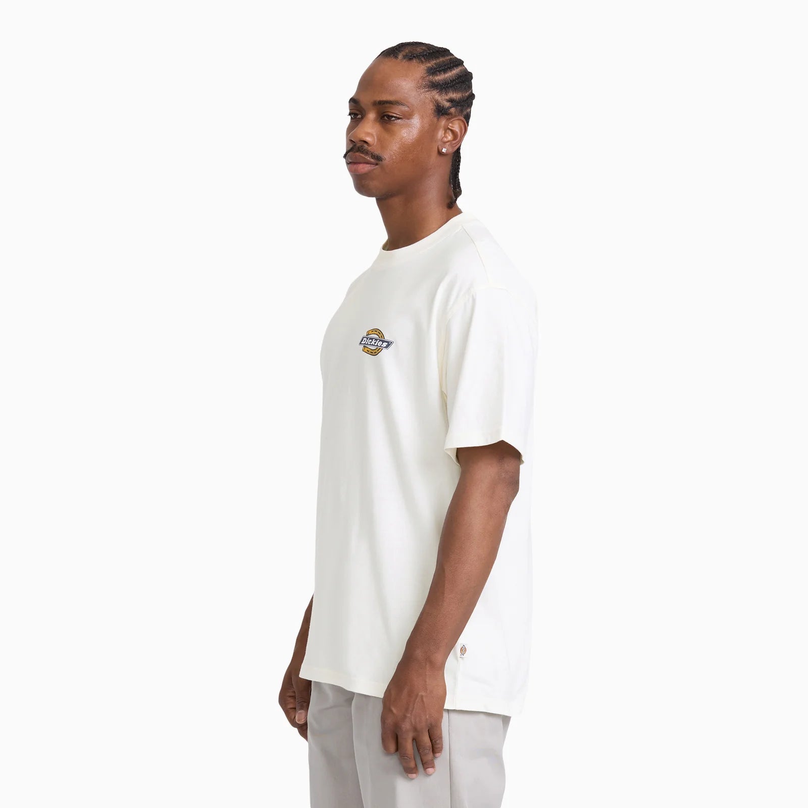 T-shirt Homem Dickies Paradise Branco Cru Dickies 