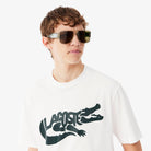 T-shirt Homem Lacoste Classic Fit Branca Lacoste 