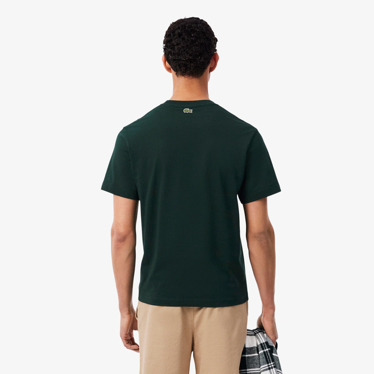 T-shirt Homem Lacoste Classic Fit Verde Lacoste 