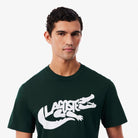 T-shirt Homem Lacoste Classic Fit Verde Lacoste 