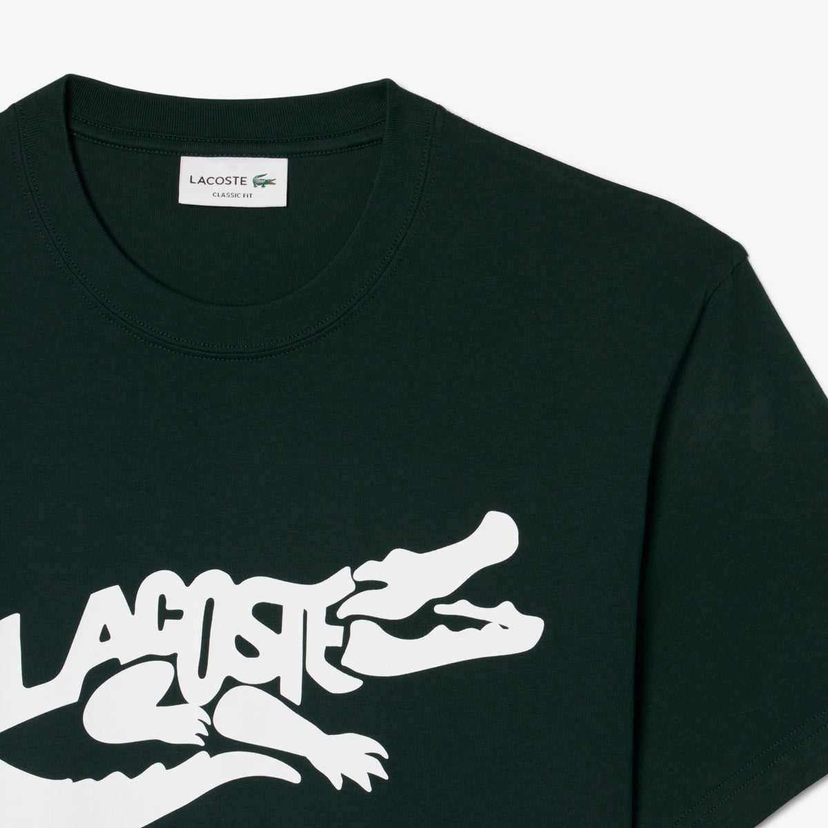 T-shirt Homem Lacoste Classic Fit Verde Lacoste 