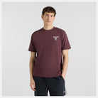 T-shirt Homem New Balance Grab a Bit London Bordô New Balance 