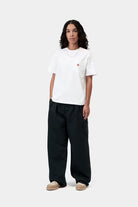 T-shirt Mulher Carhartt WIP Pocket Small Branca Carhartt 