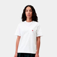 T-shirt Mulher Carhartt WIP Pocket Small Branca
