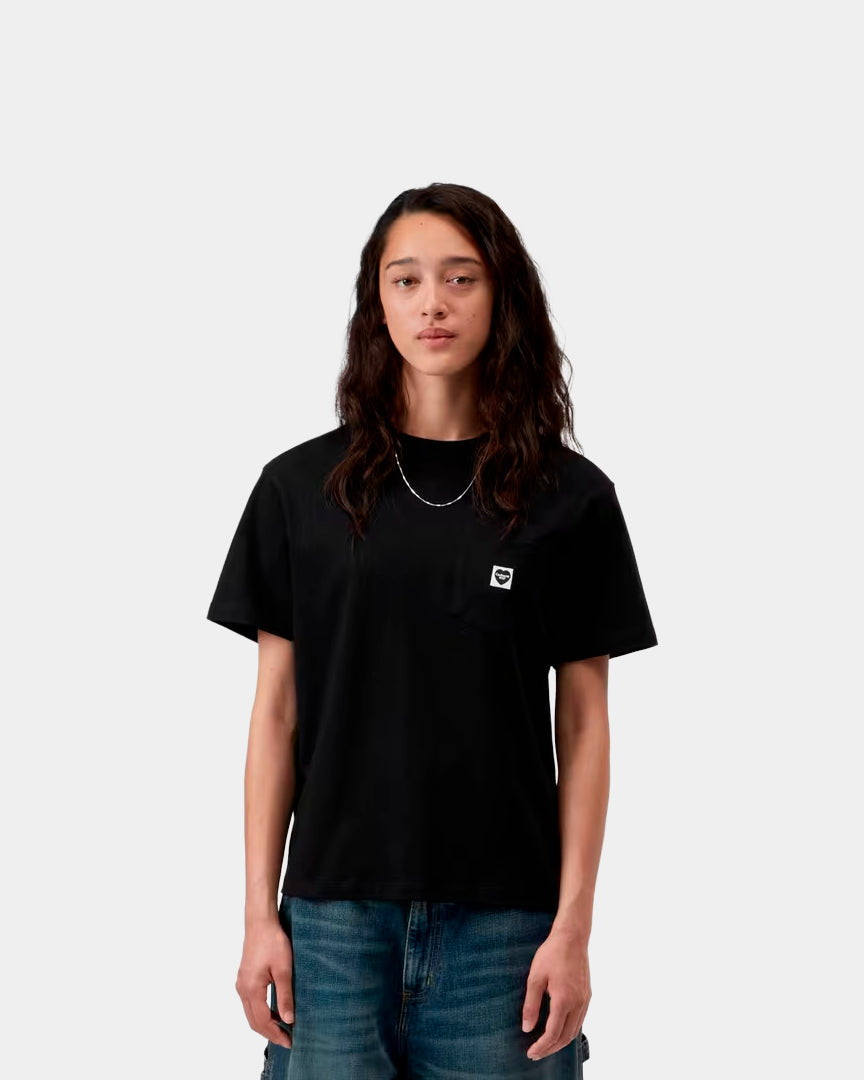 T-shirt Mulher Carhartt WIP Pocket Small Preta Carhartt 