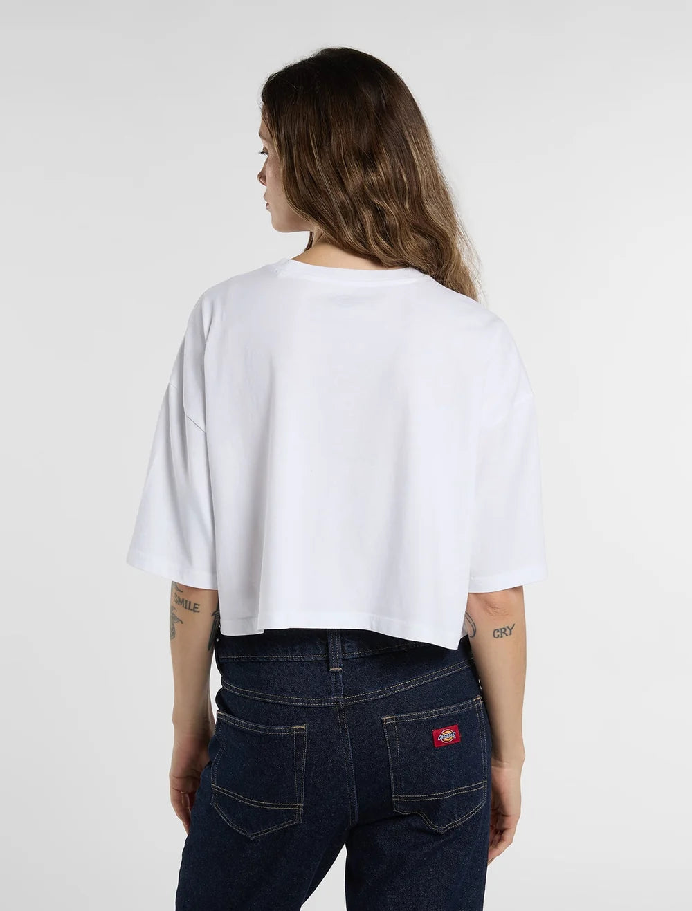 T-shirt Mulher Dickies Clarkdale Branca Dickies 