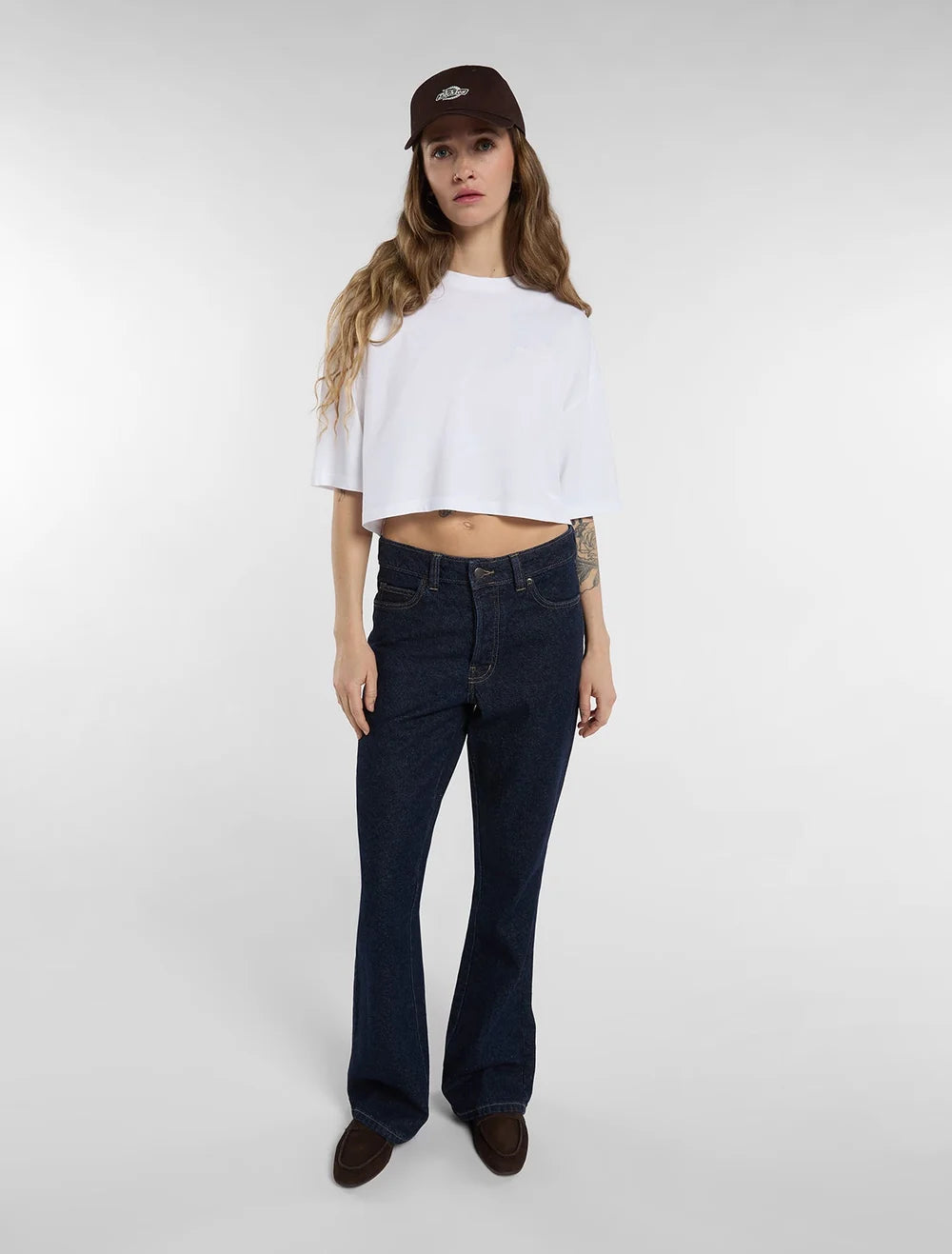 T-shirt Mulher Dickies Clarkdale Branca Dickies 