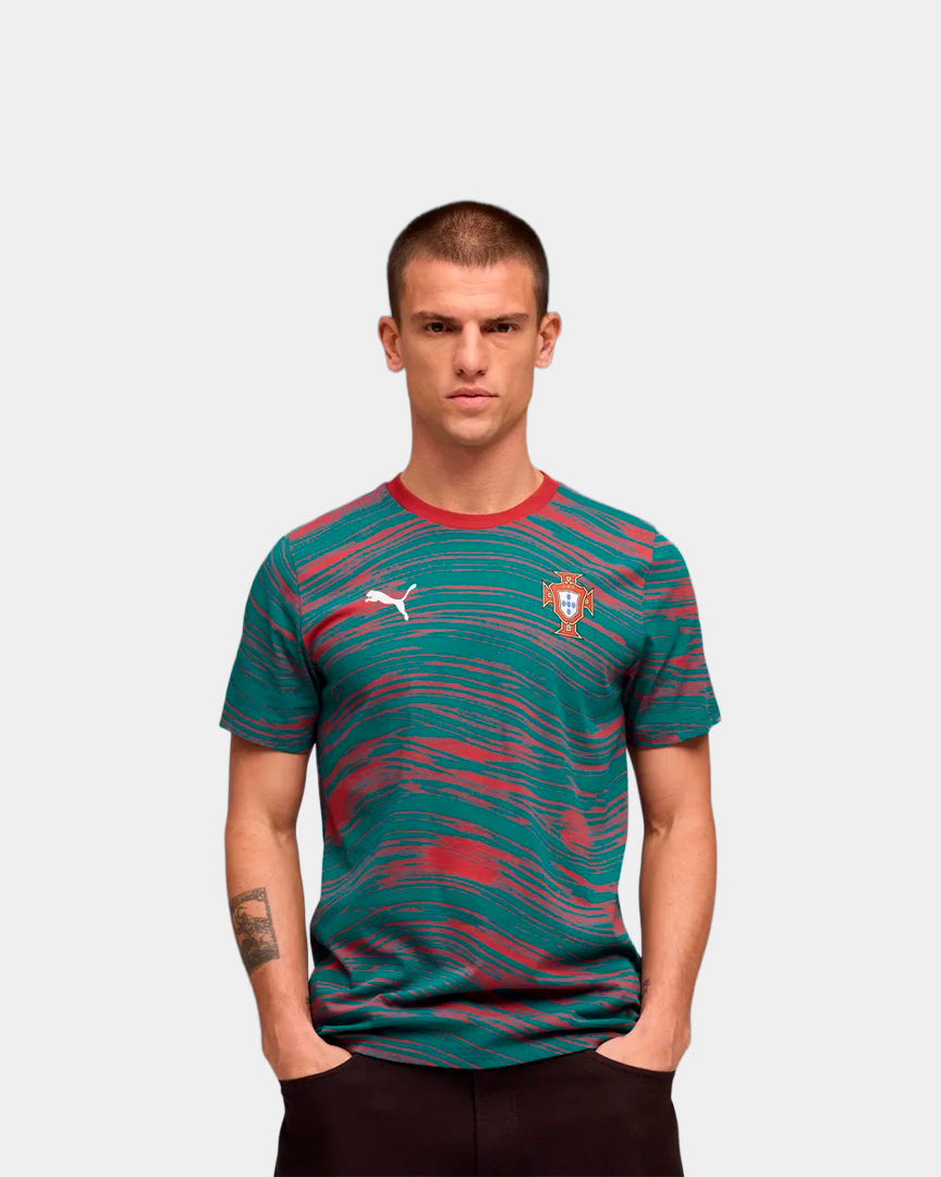T-shirt Puma Portugal FPF Culture 26 Verde Puma 