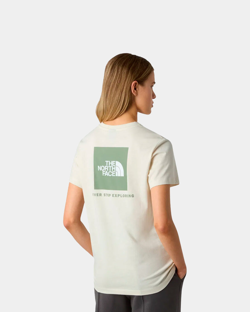 T-shirt The North Face Relaxed Redbox Homem Bege