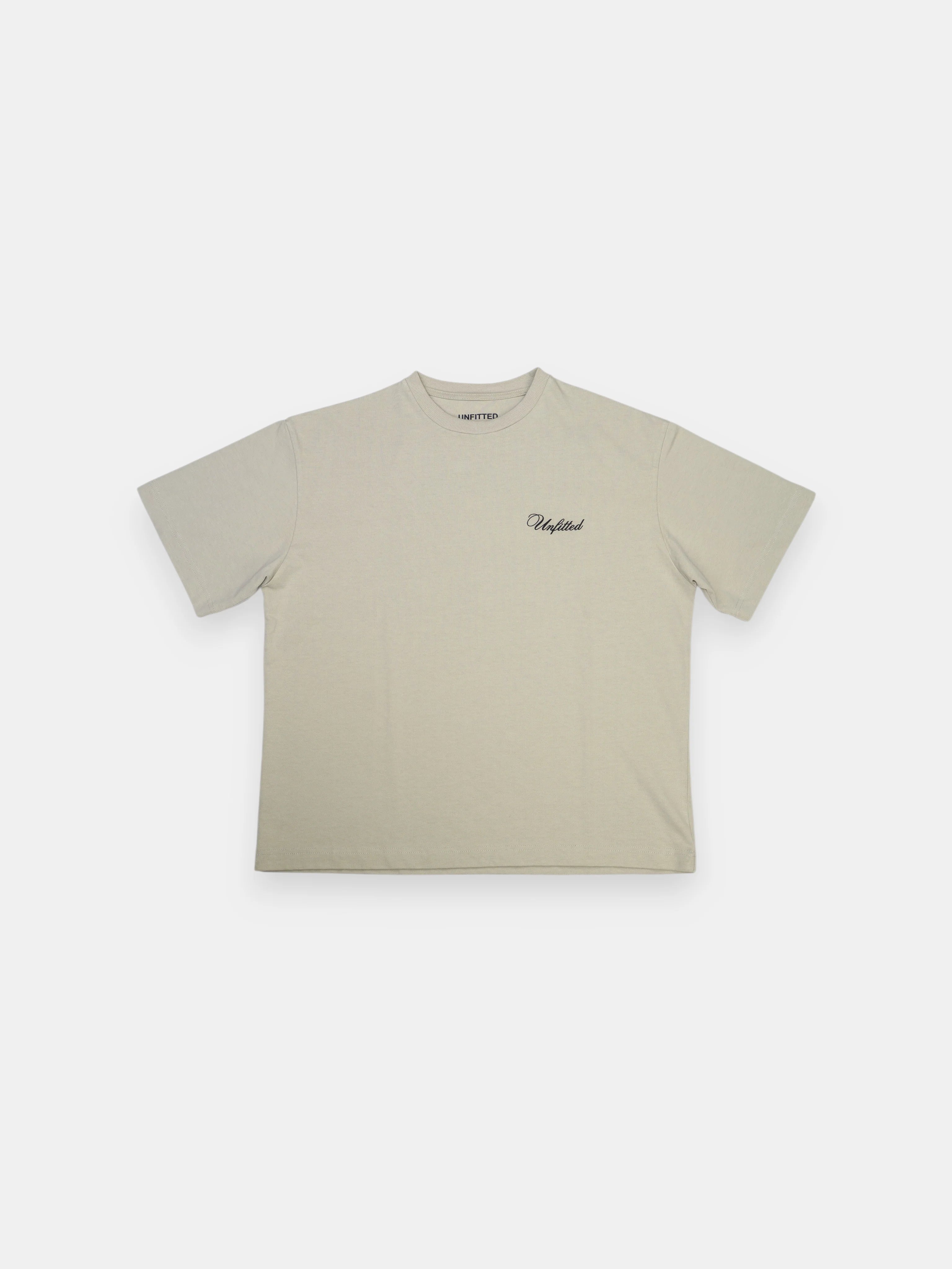 T-shirt Unfitted Unbroken Flowers Bege Unfitted 