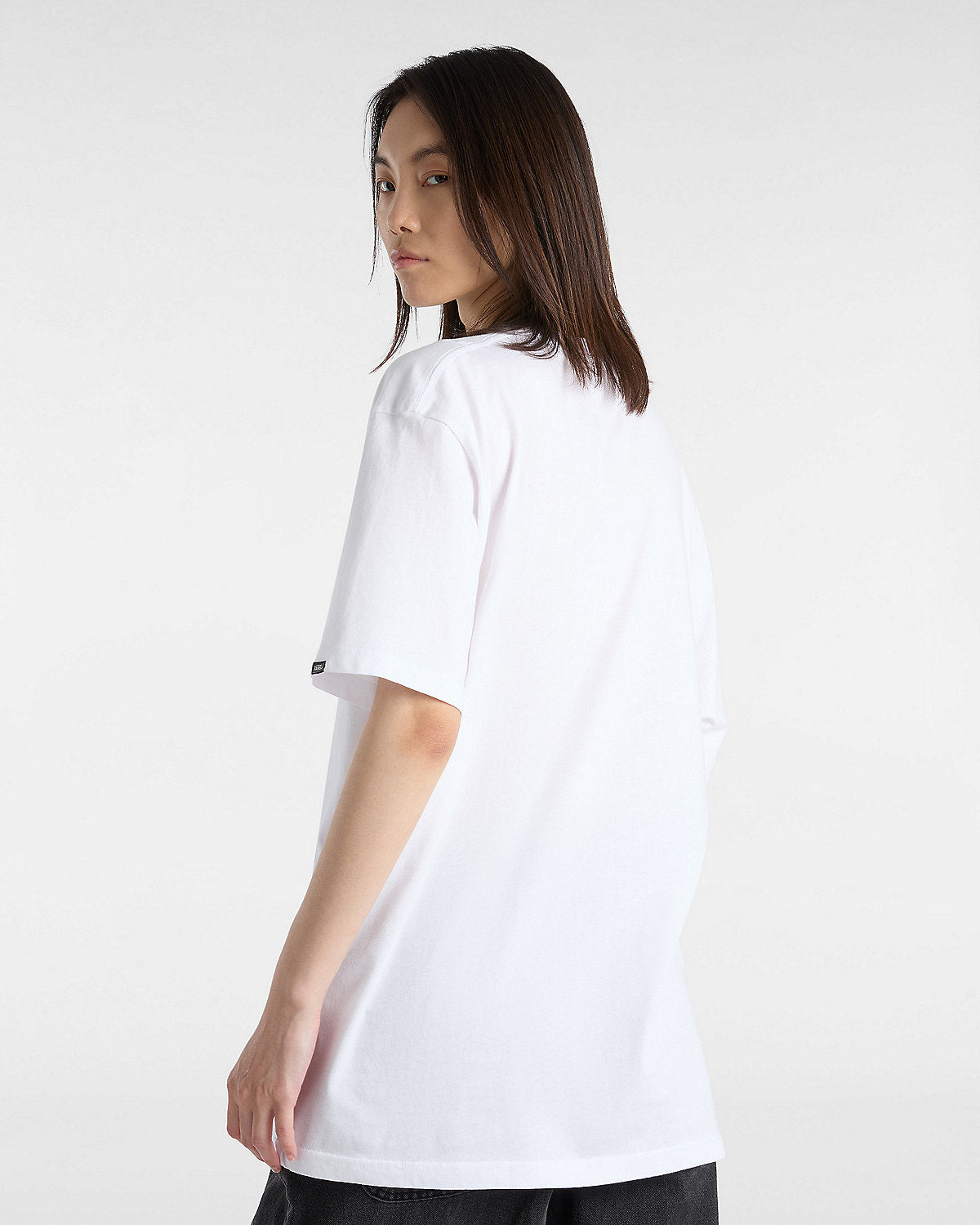 T-shirt Vans Left Chest Logo Homem Branco