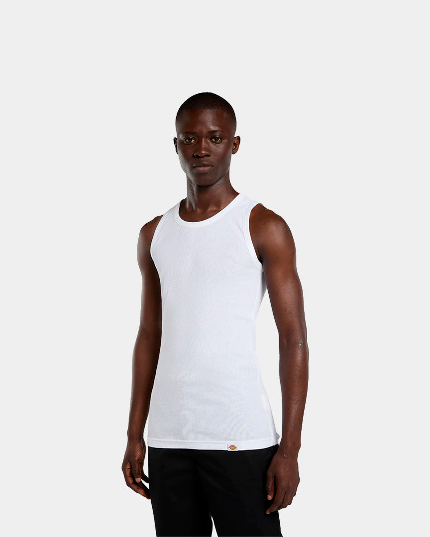 T-shirt de Alças Homem Dickies Amsterdam Pack de 3 Branca