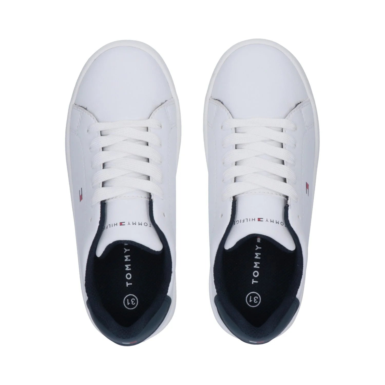 Tommy Hilfiger Low Cut Lace-up Branco/Marinho Tommy Hilfiger 