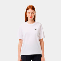 T-Shirt Lacoste Relaxed Fit Branca