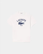 Lacoste T-Shirt Signature Branca TH273970V