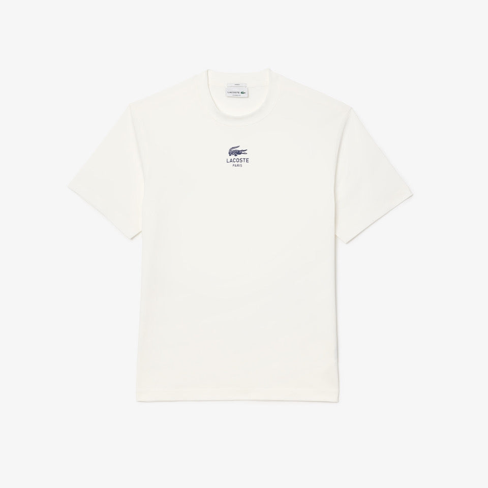 Lacoste T-Shirt Jersey Branca Lacoste 