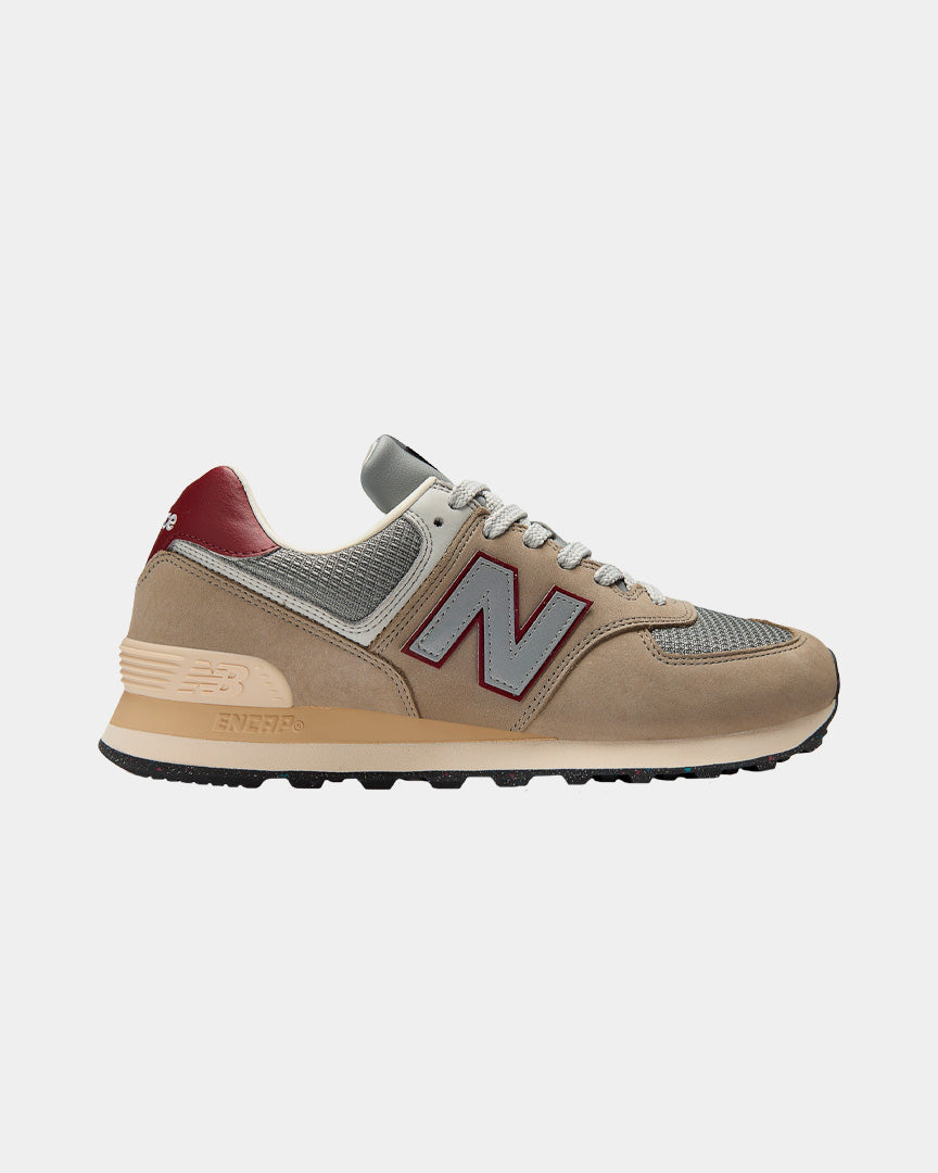 New Balance 574 Cinza/Bordô U574SKB