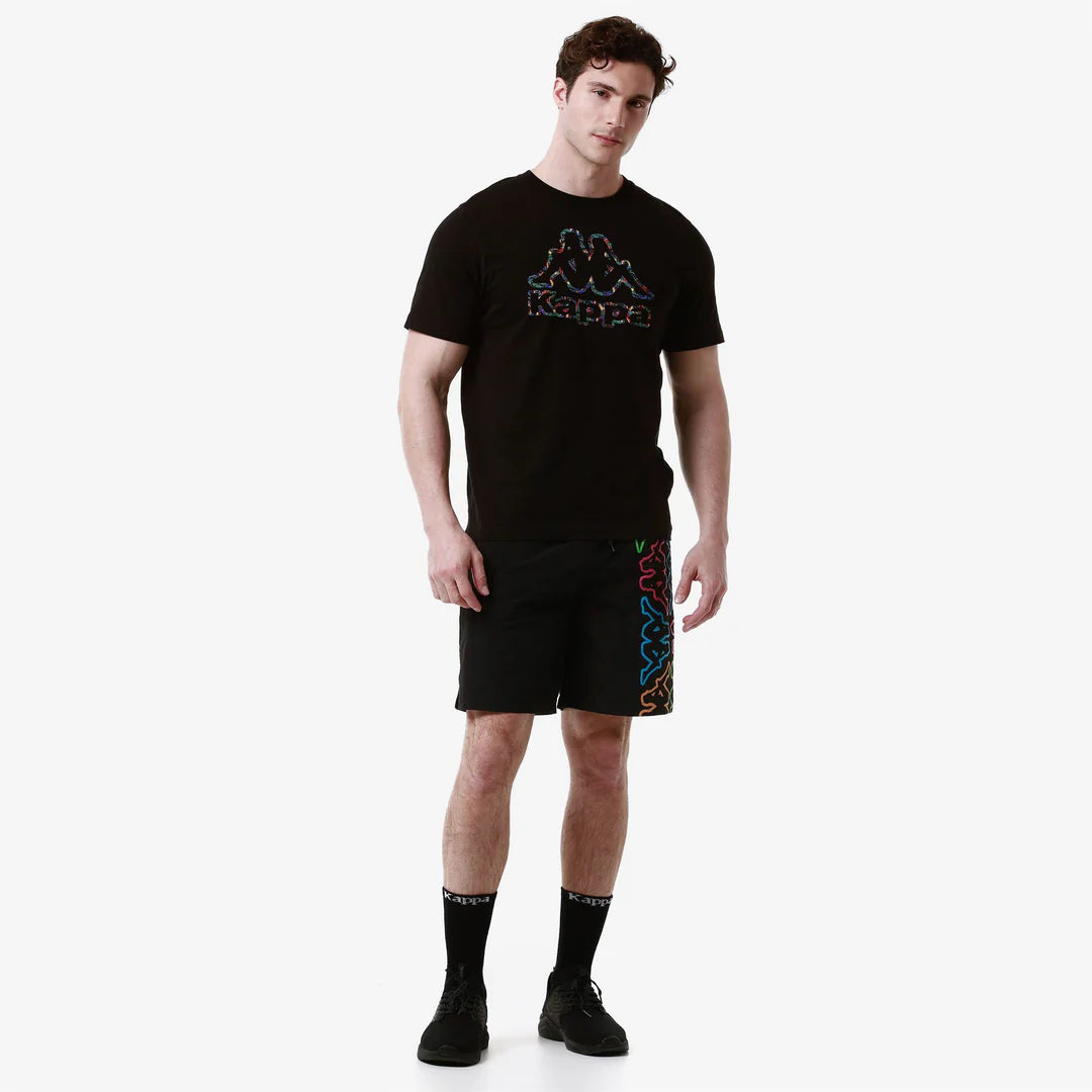 T-shirt Kappa Fario Preta Kappa