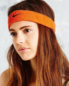 Fita Swoosh Nike para a cabeça Laranja Nike 