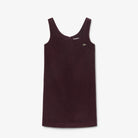 Vestido Lacoste de Bombazina Castanho Lacoste 