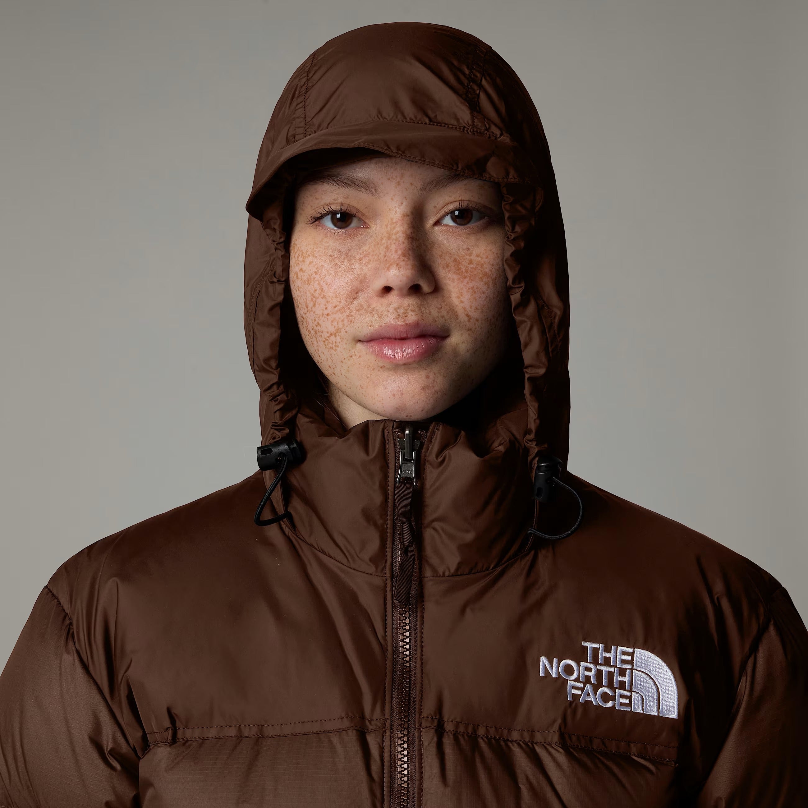 The North Face Casaco W Retro Nuptse 1996 Castanho The North Face 