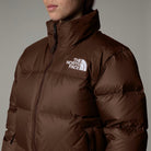 The North Face Casaco W Retro Nuptse 1996 Castanho The North Face 