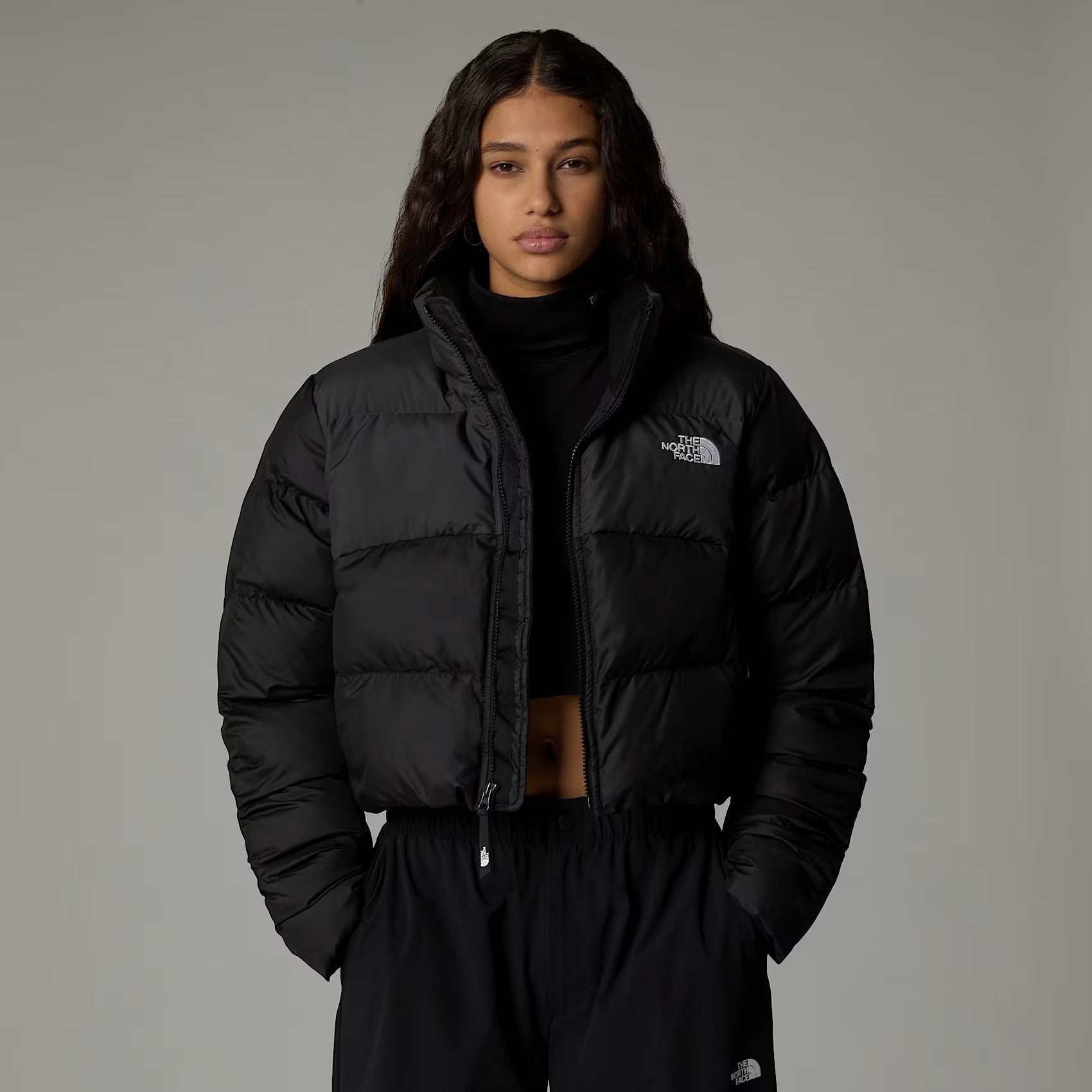 The North Face Casaco Cropped Saikuru Preto The North Face 