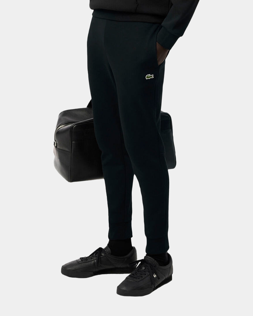 Lacoste Calças Cardadas Slim Fit Pretas Lacoste 