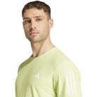 Adidas T-shirt Own The Run Verde Adidas 