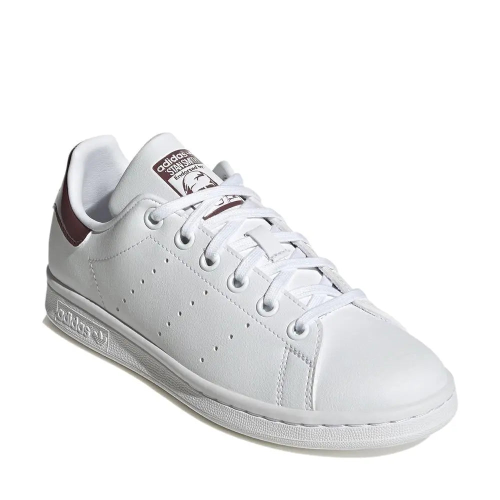 Stan Smith Burgundy White Adidas Stan Smith Burgundy Sneakers