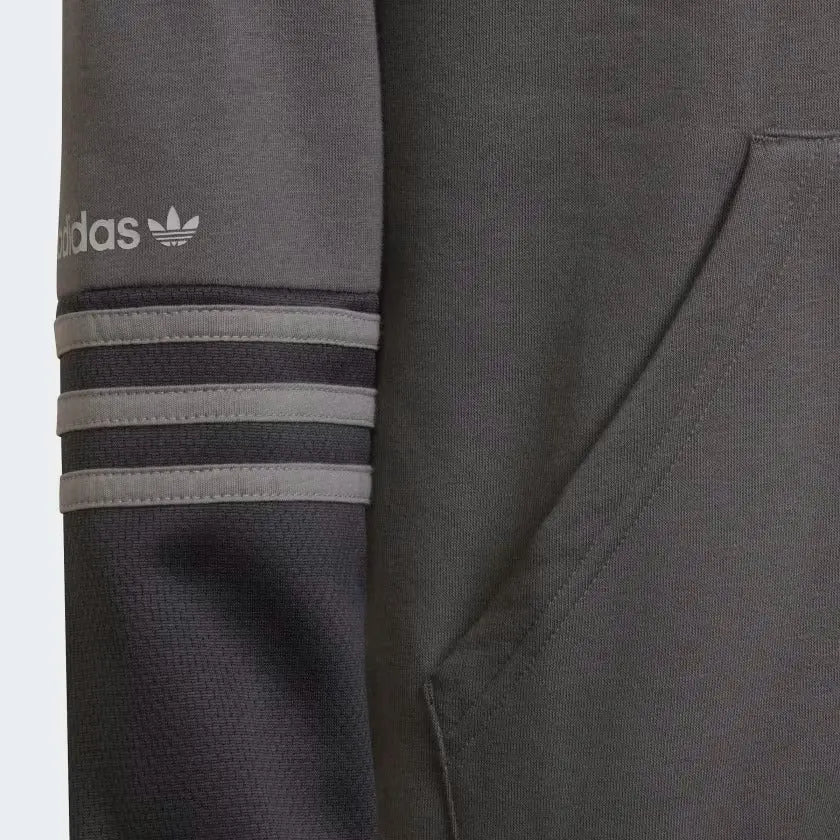 Adidas Hoodie J Cinza Adidas