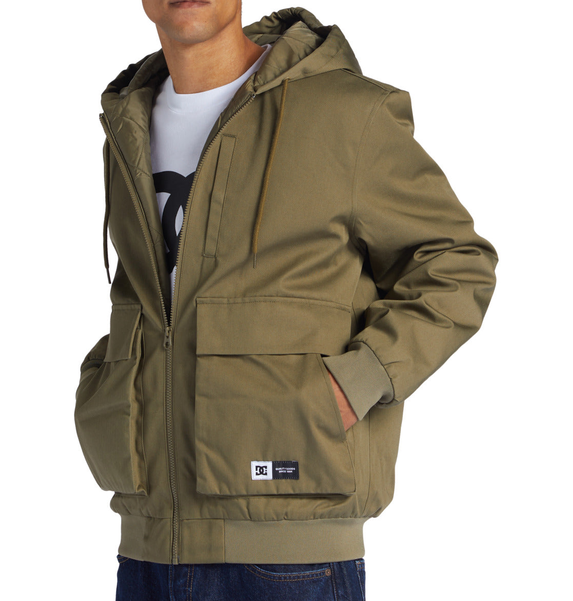 DC Blusão Escalate Padded Verde DC