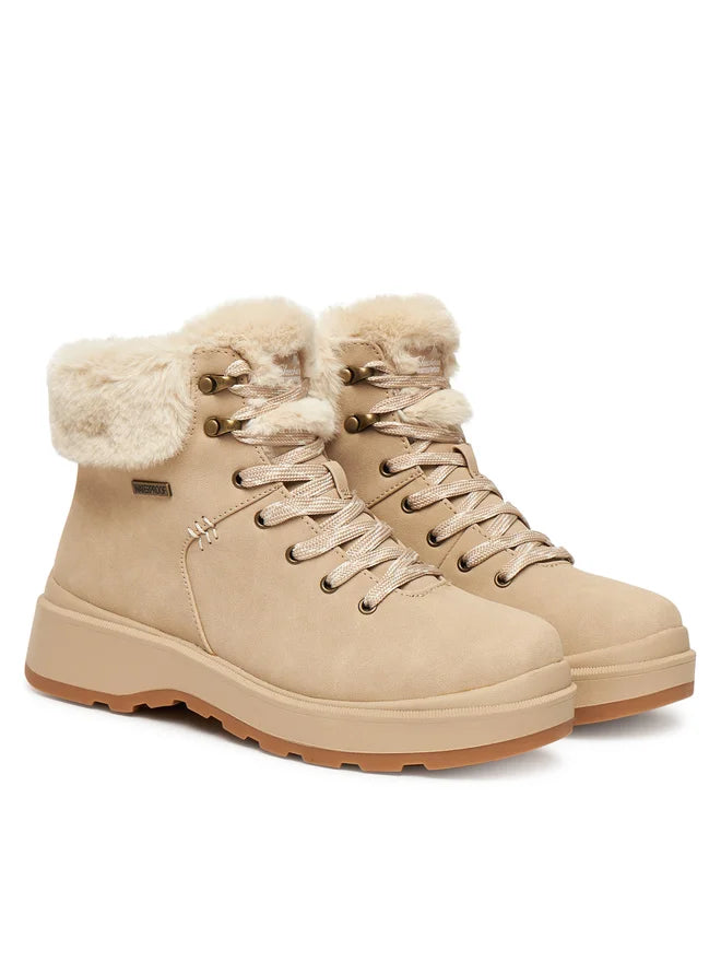 Skechers Bota Park City Waterproof Bege Skechers 